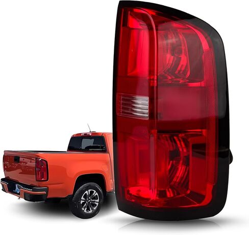 ضوء خلفي هالوجين متوافق مع 2015 2016 2017 2018 2019 2020 2021 2022 Chevy Colorado الضوء الخلفي مجموعة مصابيح الفرامل الخلفية OEM # 84169778 GM2801270 (جانب الركاب الأيمن) in Kuwait