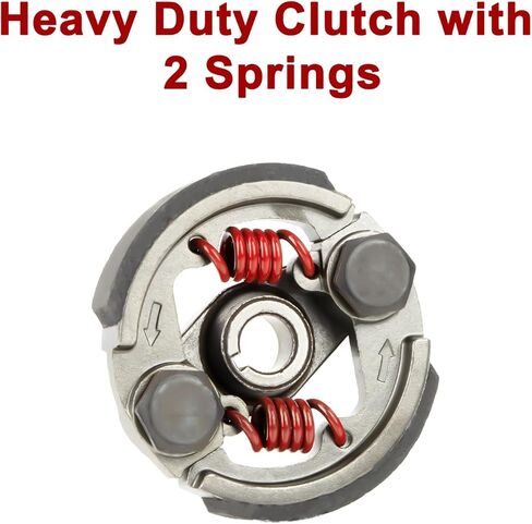 Heavy Duty Clutch Pad - PSLER Mini Bike Clutch Compatible with 43cc 47cc 49cc 50cc 2-Stroke Engine Racing Clutch Pads for Mini Motor Pocket Rocket Bike in Saudi Arabia