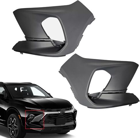 Front Bumper Side Cover Compatible with 2023 2024 2025 Chevy Blazer 42755332 42755333, Left & Right in Kuwait