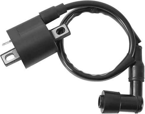 Ignition Coil, Vertical Engine CG125 150cc 200cc 250cc Ignition Coil High Voltage Package, Plug and Play Modification Accessories, Universal for ATVs Kart Off-road Motorcycles (Black) in Kuwait