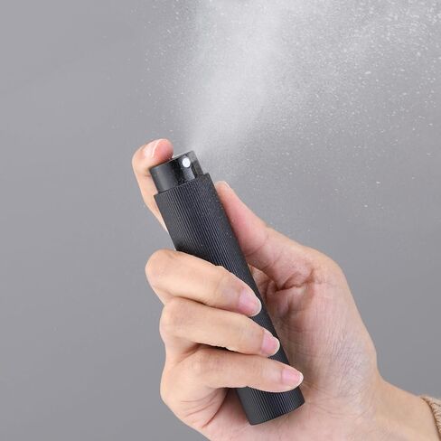 زجاجة عطر للسفر قابلة لإعادة الملء - رذاذ كولونيا صغير الحجم - بخاخ صغير الحجم للسفر فارغ لإعادة ملء حاوية العينة - موزع عطر محمول للرجال والنساء 3 قطع 8 مل أزرق in Kuwait