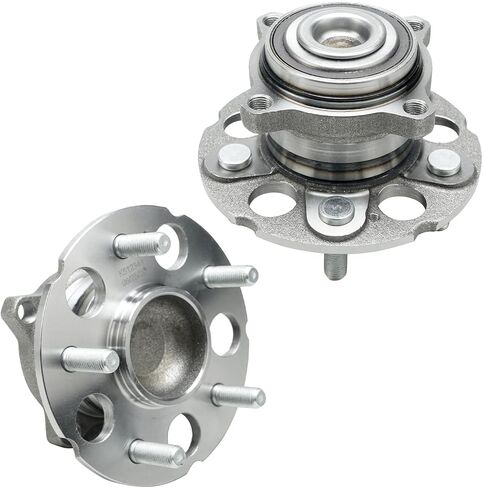 Detroit Axle - FWD Wheel Bearing and Hub Kit for Honda CR-V 2007-2011, 5-Lug w/ABS, 2 Rear Wheel Bearing & Hubs 2 Front Wheel Bearings Replacement in Saudi Arabia