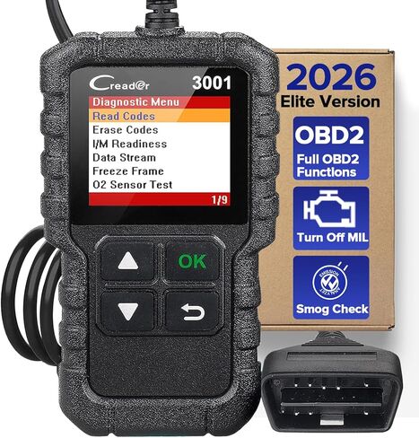 ماسح ضوئي LAUNCH Creader 3001 obd2، وضع قارئ رمز خطأ المحرك 6 يمكن أداة المسح التشخيصي لجميع سيارات بروتوكول obdii منذ عام 1996، تحديث مجاني مدى الحياة in Saudi Arabia