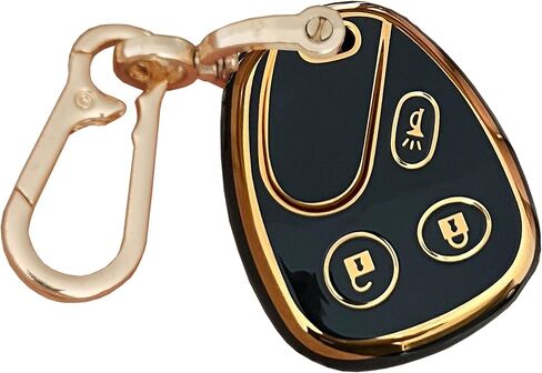 TPU for GMC Key Fob Cover with Keychain Keyless Entry Remote Control Key Fit for Cadillac for Chevrolet for GMC for Hummer (Pink) in Kuwait