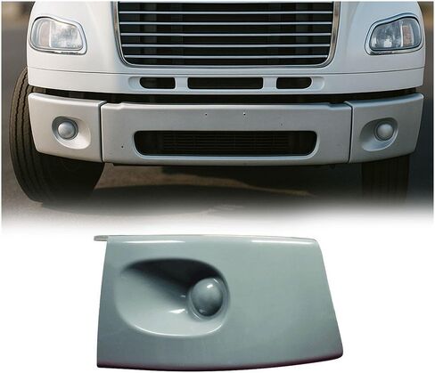 Mytee Products Heavy Duty Fiberglass Right Hand Bumper End Compatible w/Freightliner M2 2005-2023 - Replaces 2126517-001F, Automann 564.46241, PAI 740346, in Saudi Arabia