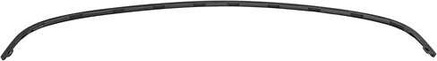 الستارة الأمامية من KUAFU متوافقة مع 2003-2007 GMC Sierra 1500 2500 3500 HD البلاستيك الكلاسيكي (PP) استبدال عاكس الهواء الأسود لـ 10386200، GM1092201 in Saudi Arabia