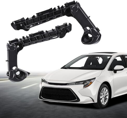 CROSSDESIGN Front Bumper Brackets Retainers Left Right Compatible with Toyota Corolla 2019-2021 in Saudi Arabia