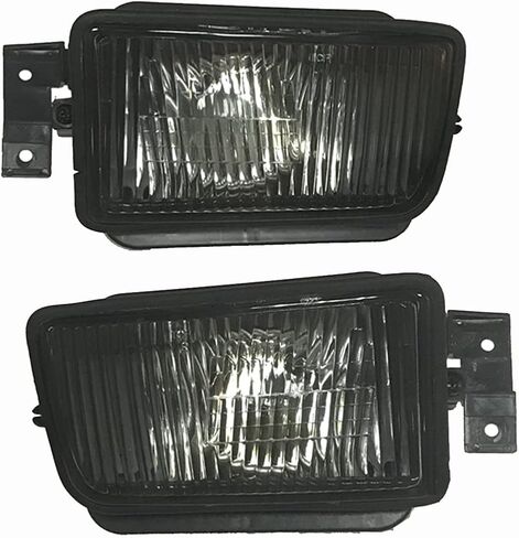 2X Foglight Fog Light Lamp For BMW 5-Series E34 525i 530i 535i 540i 1988-1995 (Glass) in Saudi Arabia