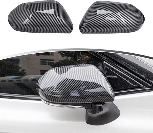 YINGTUU for Toyota Camry 2018-2024 Accessories Fuel Tank Cap Trim Oil Gas Cap Cover Exterior Decoration Sticker (Carbon Fiber) in Saudi Arabia
