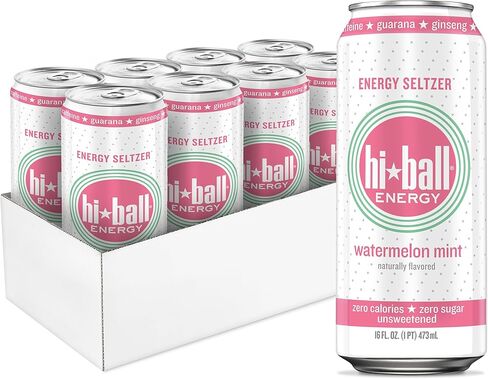 Hiball Energy, Sparkling Energy Water Grapefruit, 16 Fl Oz, 8 Pack in Saudi Arabia