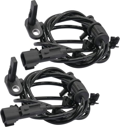 2Pcs Rear Left and Right Abs Wheel Speed Sensor Compatible with Buick Allure Lacrosse 13323030 Als2216 W/O Adaptive Damping System; W/H-Arm Rear Axle 10 11 2010 2011 in Saudi Arabia