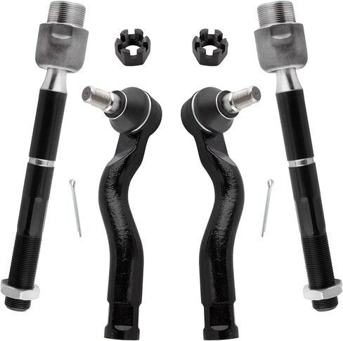 4pcs Front Inner Outer Tie Rod End for Toyota Sequoia 2008-2019, for Toyota Tundra 2007-2019 EV800293 ES00327 ES800326 in Kuwait