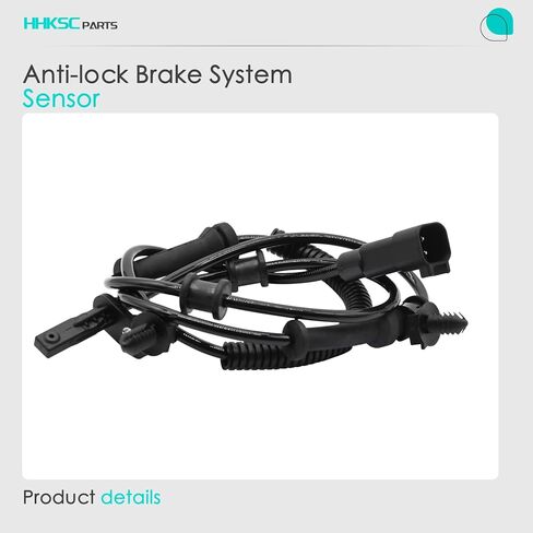 2pcs Front Left and Right ABS Wheel Speed Sensor Compatible with Dodge Durango Replacement for Jeep Grand Cherokee #56029447AE 56029447AF ALS2059 11 12 13 14 15 2011 2012 2013 2014 2015 in Kuwait