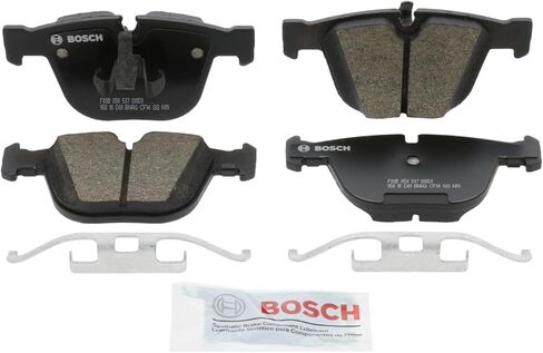 BOSCH BC919A QuietCast Premium Ceramic Disc Brake Pad Set - Compatible with Select BMW 535i, 545i, 550i, 645Ci, 650i, 740i/Li, 745i/Li, 750i/Li, 760i/Li, M3, M5, M6, X5, X6, Alpina B7 + More; REAR in Saudi Arabia