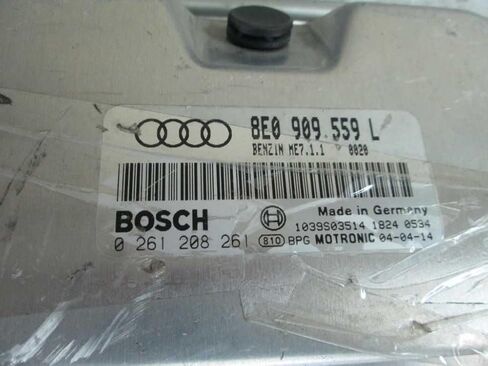 Engine ECM Control Module 3.0L Fits 04 Compatible with Audi A4 8E0 909 559 L 8E0909559L in Saudi Arabia