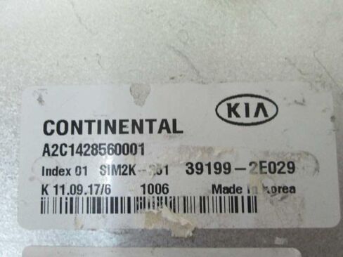 Engine ECM Control Module 2.0L Fits 17-18 Compatible with KIA Forte 39199-2E029 391992E029 in Saudi Arabia