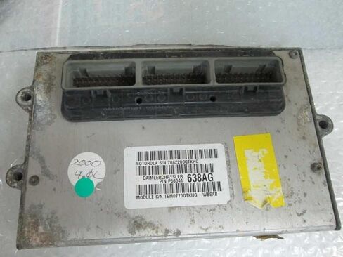 Engine ECM Control Module 4.0L Fits 00 Compatible with Grand Cherokee P56041638AG 56041638AG in Saudi Arabia