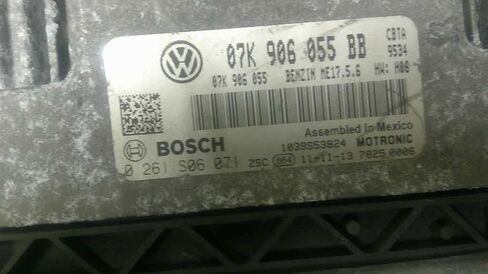Engine ECM Control Module 2.5L MT Fits 11-14 Compatible with VW Compatible with Jetta 07K 906 055 BB 07K906055BB in Saudi Arabia
