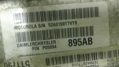 Engine ECM Control Module 3.7L 2WD 05-06 Compatible with Grand Cherokee 56044759AG P56044759AG in Saudi Arabia