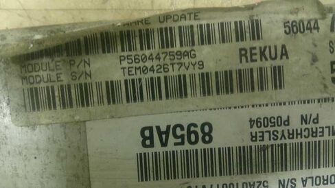 Engine ECM Control Module 3.7L 2WD 05-06 Compatible with Grand Cherokee 56044759AG P56044759AG in Saudi Arabia