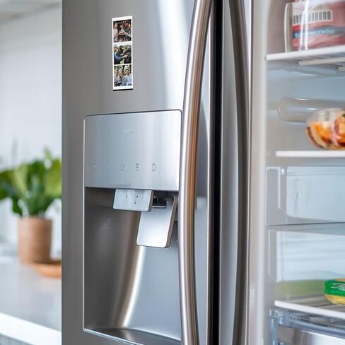 ملصق مغناطيسي بإطار شريط صور مخصص Magnet Me Up، ثلاجة إطار صورة قابلة للتخصيص (2 × 6 بوصة - بدون نص) in Saudi Arabia