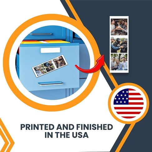 ملصق مغناطيسي بإطار شريط صور مخصص Magnet Me Up، ثلاجة إطار صورة قابلة للتخصيص (2 × 6 بوصة - بدون نص) in Saudi Arabia