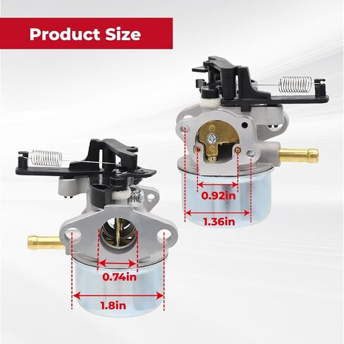 594287 593599 Carburetor for Troy Bilt 2700-3000psi Pressure Washer Troy Bilt 7.75 Hp 8.75 Hp Engine Replace B&S 591137 799248 Thermostat Choke Engine in Saudi Arabia