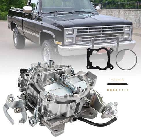 مكربن ​​Artudatech Quadrajet 4 BBL لمحركات 305-350 650 CFM خنق كهربائي لسيارات تشيفي والشاحنات 1982 1983 1984-1985 1904R 17066422 17066425 17066432 in Saudi Arabia