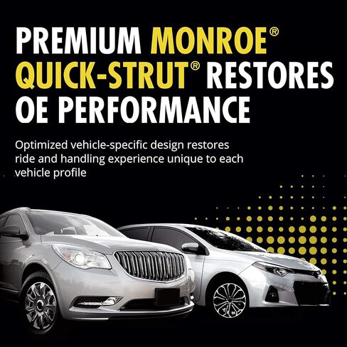 Monroe Quick-Strut 472950 Suspension Strut and Coil Spring Assembly for Jeep Patriot in Saudi Arabia