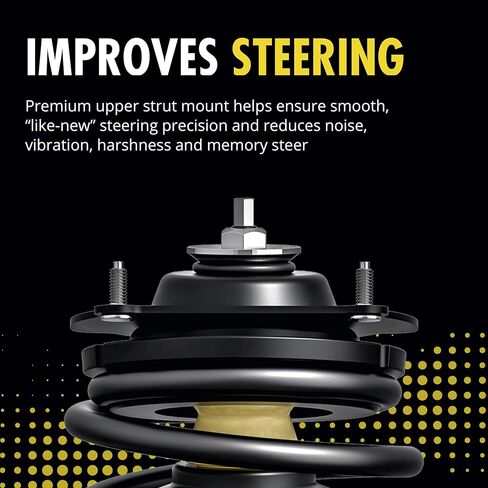 Monroe Quick-Strut 472950 Suspension Strut and Coil Spring Assembly for Jeep Patriot in Saudi Arabia