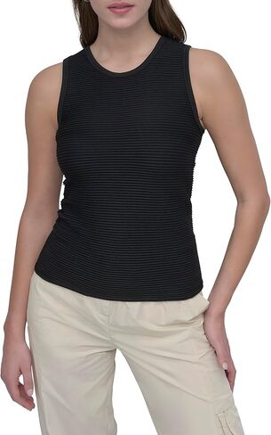 DKNY Women's Workwear Short Sleeve Stretch Sweater in Saudi Arabia