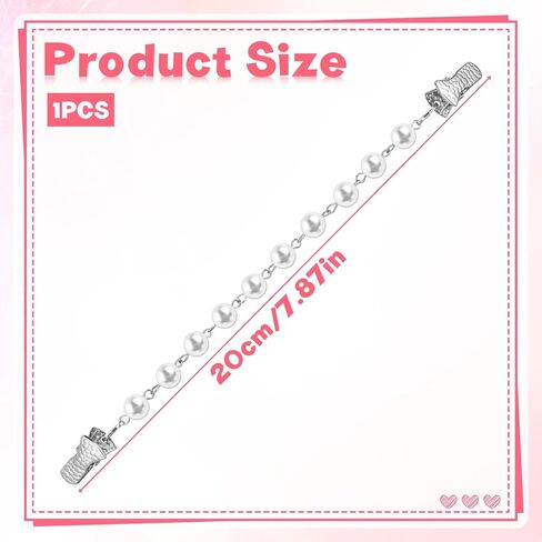 Sweater Clips to Hold Sweater Together, Pearl Sweaters Clips for Cardigans, Pearl Brooch Pin for Woman in Kuwait