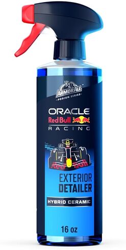 Armor All Podium Series Hybrid Ceramic Exterior Detailer Spray, 16 fl oz, Hydrophobic Car Detailing Spray Developed in Collaboration With Oracle Red Bull Racing in Kuwait