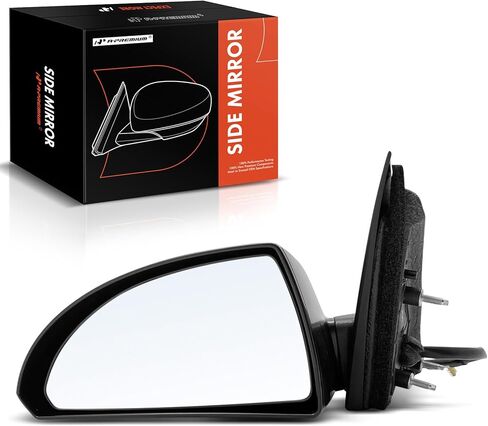 A-Premium Passenger Side Power Door Mirror - Compatible with Chevrolet Impala 2009-2013, Impala Limited 2014-2016 - Heated Non-Folding Black Outside Rear View Mirror - Replace# 25947196 in Saudi Arabia