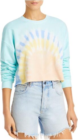 WSLY Womens Fitness Running Sweatshirt Blue S in Saudi Arabia