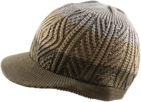 RW Knitted Cotton Skully Beanie Visor in Saudi Arabia