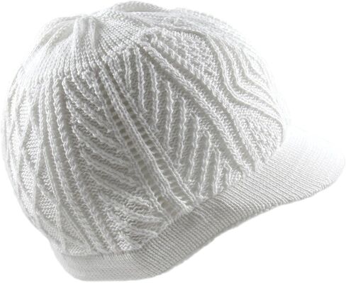 RW Knitted Cotton Skully Beanie Visor in Saudi Arabia
