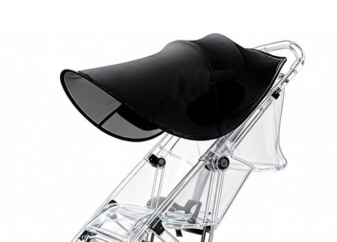 Baby Stroller Sunshade Universal UV Protection Sun Cover for Strollers Pushchair Pram Buggy Waterproof Sun Rain Shade Cover Parasol Anti-UV Toddlers Stroller Canopy Sun Shade for Travel Zoo Park in Kuwait