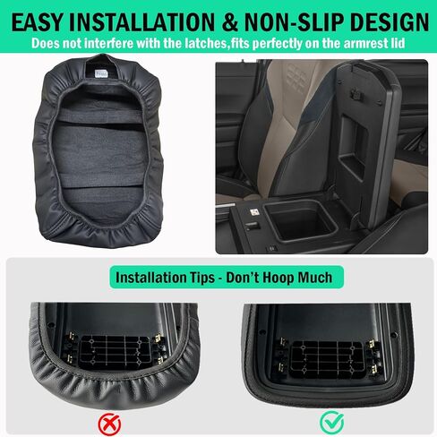 Center Console Cover for Lexus GX 550 2024 2025 2026 - Scratch Resistant Armrest Cover Middle Console Protector for Lexus GX 550 2024 2025 2026 Interior Accessories in Kuwait