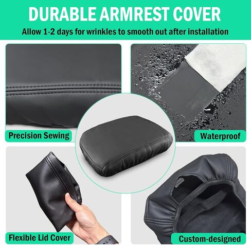 Center Console Cover for Lexus GX 550 2024 2025 2026 - Scratch Resistant Armrest Cover Middle Console Protector for Lexus GX 550 2024 2025 2026 Interior Accessories in Kuwait