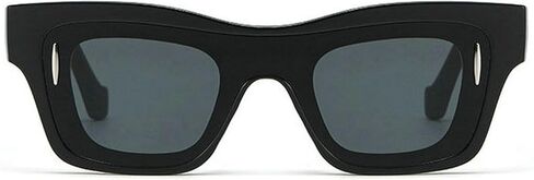 COTIA Fashion Square Sunglasses for Women Men Personality One Piece Rivet Decoration Classic Trendy Sun Glasses in Kuwait