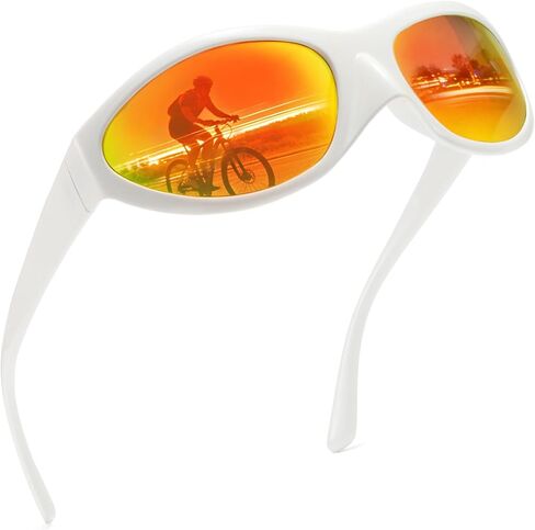 نظارات شمسية رياضية ملتفة للرجال والنساء للمشي لمسافات طويلة نظارات شمسية مستقطبة TR90 للقيادة وركوب الدراجات والجري منقار النسر in Kuwait