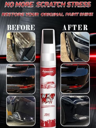 Oxford White(YZ/Z1/M6887) Touch Up Paint for Ford, Exact Match Car Scratch Repair Kit, Quick and Easy Fix Chips in Saudi Arabia