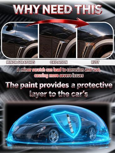 Oxford White(YZ/Z1/M6887) Touch Up Paint for Ford, Exact Match Car Scratch Repair Kit, Quick and Easy Fix Chips in Saudi Arabia