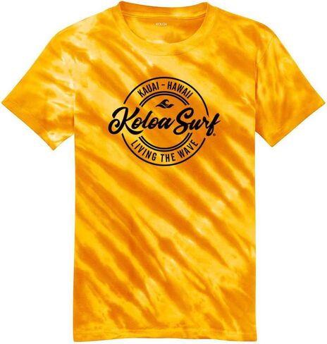 Koloa Surf Feel The Vibe Tie-Dye Tees in Sizes S-4XL in Saudi Arabia