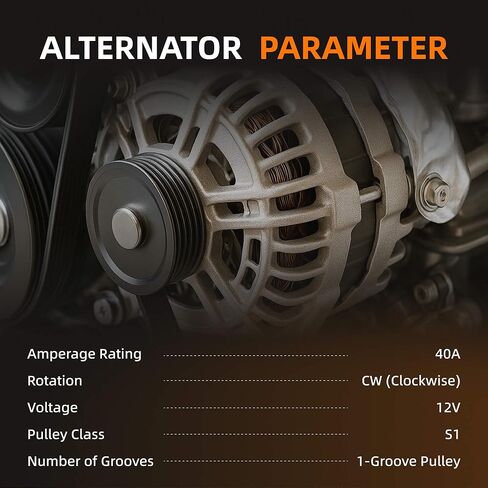 مولد كهربائي 100211-1670 متوافق مع كوبوتا، الحالة 1838/6010، كورنيفر CT48S، معدات كومباك MFG TA48، استبدال #16231-24011،16241-64010،16241-64011 in Kuwait