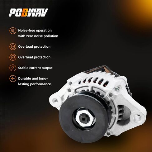 مولد كهربائي 100211-1670 متوافق مع كوبوتا، الحالة 1838/6010، كورنيفر CT48S، معدات كومباك MFG TA48، استبدال #16231-24011،16241-64010،16241-64011 in Kuwait