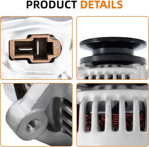 مولد كهربائي 100211-1670 متوافق مع كوبوتا، الحالة 1838/6010، كورنيفر CT48S، معدات كومباك MFG TA48، استبدال #16231-24011،16241-64010،16241-64011 in Kuwait