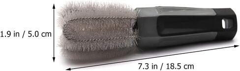 Car Lug Nut Brush for Wheel and Rim Detailing - Flexible Hub Screw Cleaning Tool, Soft Sponge Tire Brush for Automotive Bolts, Car Washing Supplies for SUV, Truck, RV in Kuwait