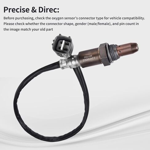 O2 Oxygen Sensor Upstream Fits for Toyota Sienna Tacoma Venza 4runner Avalon Camry Highlander for RAV4 L4 2.7L 2.5L V6 3.5L 2006-2012, for Lexus Rx350 Rx450h Es350 2008-2011 Replace 234-9022 in Kuwait